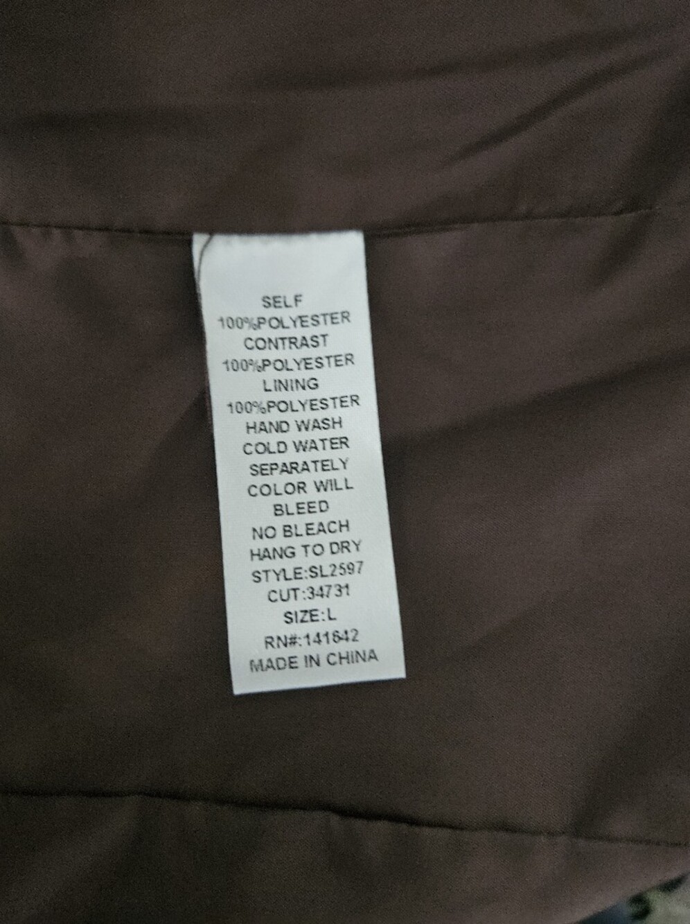 NWT! Fabrik Women's Blazer Jacket Large - Picture 5 of 5